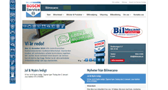 Desktop Screenshot of bilmecano.se