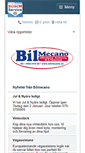 Mobile Screenshot of bilmecano.se