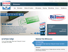 Tablet Screenshot of bilmecano.se